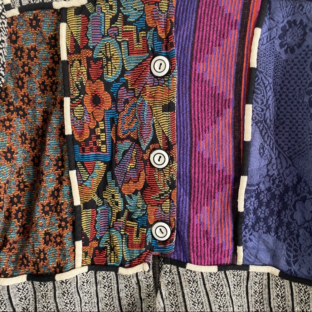 Devi Mixed Media/ Multi Pattern Jacket L - image 3